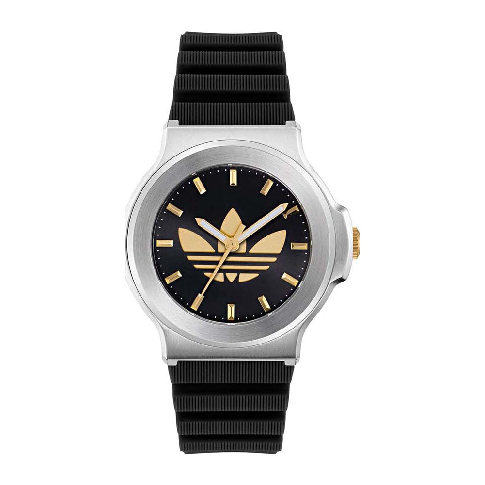 adidas Originals Reloj Analógico para Unisex Adulto de Cuarzo con Correa en Silicona AOFH25503