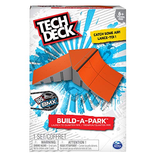 Tech Deck - Build-A-Park - Launch to Quarter Pipe (Red)