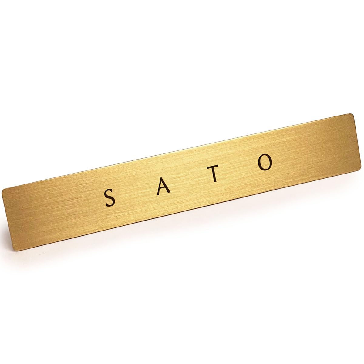 Amazon.co.jp: 表札を出したくない人の表札 「 SATO 」 【 佐藤 Amazon.co.jp: 表札を出したくない人の表札 「 SATO 」 【 佐藤
