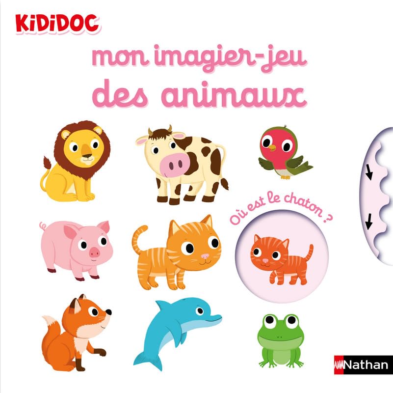 Mon imagier-jeu des animaux Hardcover – Illustrated, 2 Oct. 2017