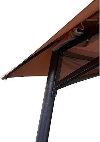 Miniatura 8 de Garden Winds Cubierta superior de repuesto compatible con el toldo ABC AWGHG-0571 Gazebo - Riplock 350
