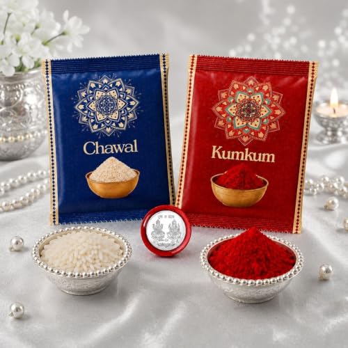 Image of Oblivion Rakhi for Brother - Cute Panda Design Kids Rakhi with Decorative Panda Shape Night Lamp, Silver Color Pooja Coin, Greeting Card & Tilak Set - Tradtional Raksha Bandhan Combo for Kids