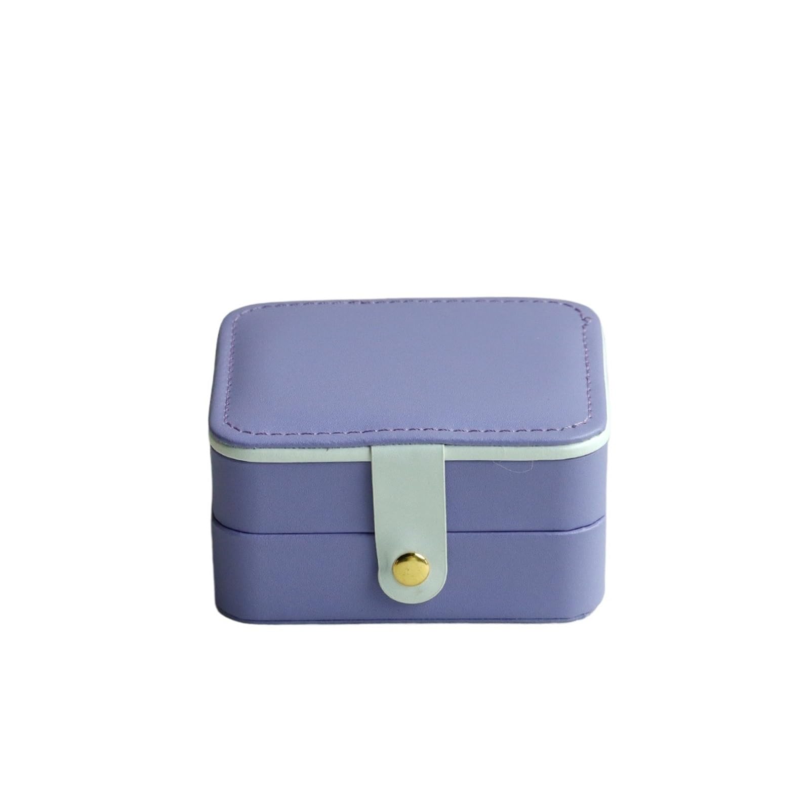 WTAXBH Jewellery Box Portable Jewelry Casket Packaging Box Makeup Organizer For Exquisite Cosmetic Beauty Case Container(PURPLE)