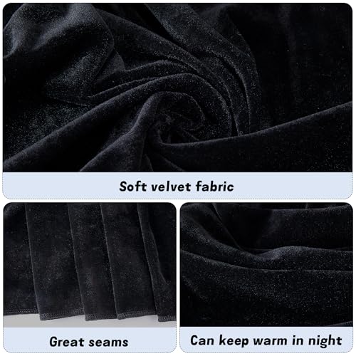 Wehhbtye Velvet Shawl and Wraps, Women's Scarves Wrap for Evening Dress, Elegant Lady Style Shawl Wraps for Dress Accessories2