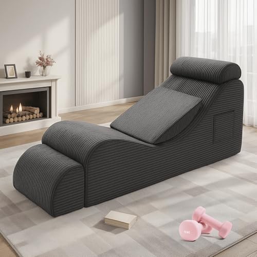 Yoga Chair Lounge for Adult, Ergonomic Chaise Lounge Chair...