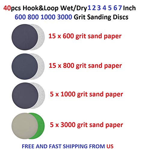 800 grit sanding disc