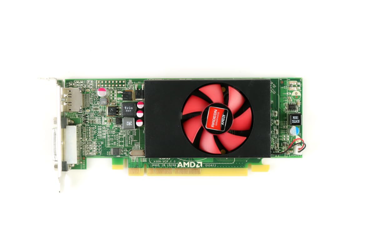 Dell AMD Radeon R5 240 1GB DDR3 DVI/ D-Port Video Card F9P1R 0F9P1R (Renewed)