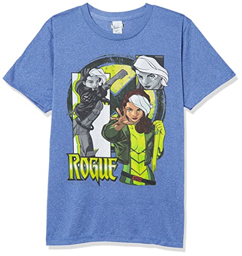 T-shirt Marvel enfant bleu M vêtement de super-héros Rogue Panels
