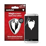 htc m8su 2-Pezzi Pellicola Protettiva Opaca per HTC One M8 (2014)