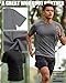 August Alley 3 Pack Men's Short Sleeve Shirts Athletic Sports Compression T-Shirts Workout Cool Dry Base Layer Undershirt(XX-Large,Black, Gray, White)