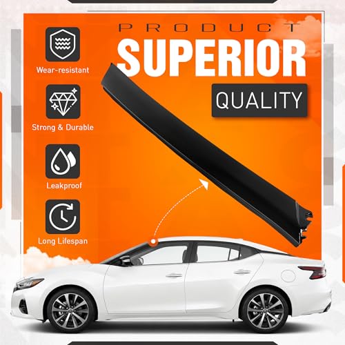 Image of ECOTRIC Windshield A-Pillar Trim Compatible with 2016-2023 Maxima