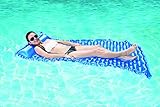 Poolmaster Roll 'N Go Swimming Pool Mattress Float, Blue