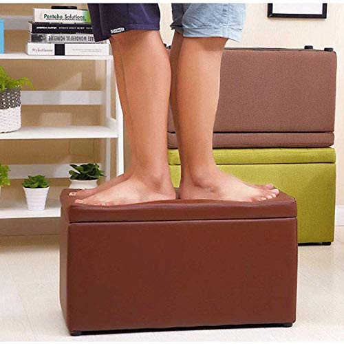 Tabouret coiffeuse bois massif avec coffre de rangement DASHADAO