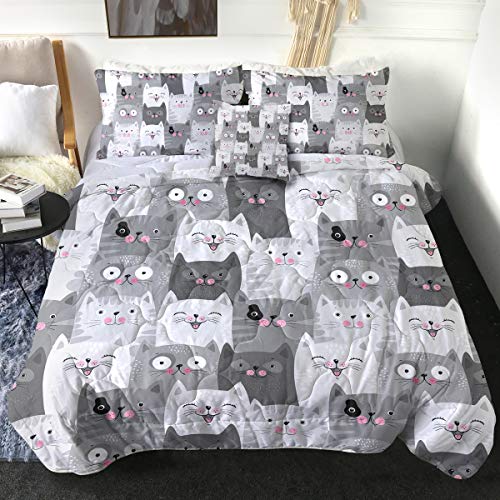 Top 10 Best Bedding Comforter Set Cat Reviews in 2023