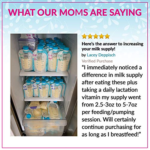 Lactation Cookies Mix Breastfeeding Supplement Oatmeal Cinnamon Raisin Breast Feeding Cookie Supplement Support Snacks with Brewers Yeast for Breast Milk Supply Increase