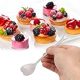 Ergonomisches Griffdesign: Die Löffel haben einen ergonomischen Griff für einen bequemen Griff und eine glatte, einfache Bedienung, wodurch sie perfekt für den täglichen Gebrauch und spezielle Ocns sind.
