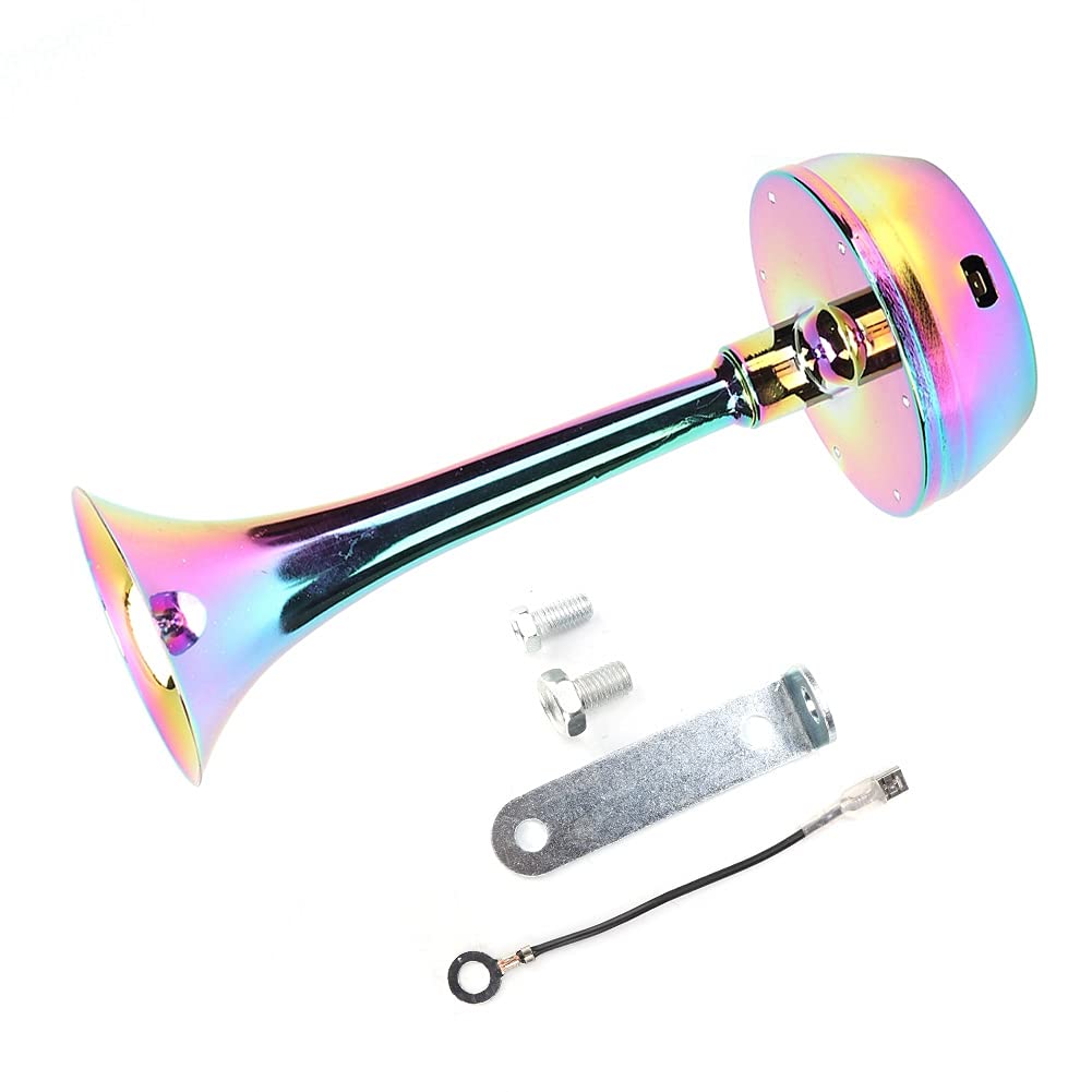Tubo per Pompa a Tromba Colorato per Tromba d'aria per Auto, Camion, Treno, Barca, Metallo, 12 V, per Tromba, per Tromba, per Tubo per Tromba, per Tubo per Auto.
