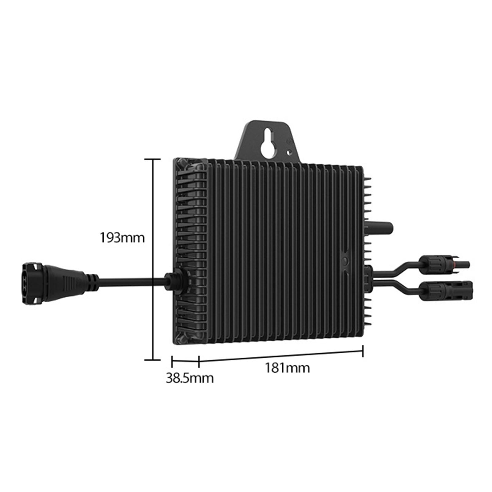 Micro Inverter Solare fotovoltaico da 500 W con Collegamento alla Rete Ingresso 16 V-60 V CC Uscita 110 V-240 V