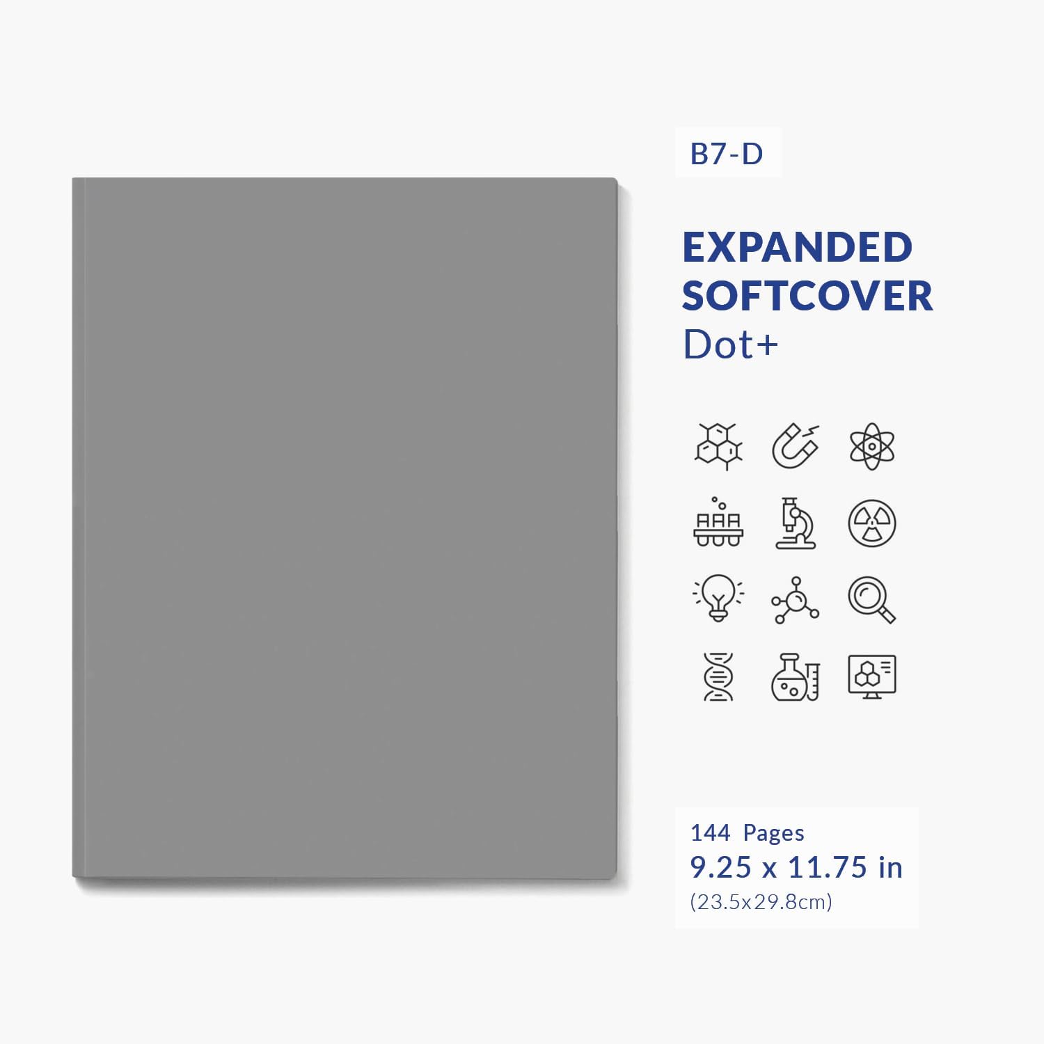 Vela Sciences W7  12-Pack  Expanded Wirebound Lab Notebook, 9.25 X 11 75 23 5 30 Cm 144 Pages Double Wire Looped 70lb Heavyweight Paper Ruled - View #10