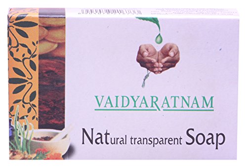 Image of VAIDYARATNAM Natural Transparent Soap, 75g