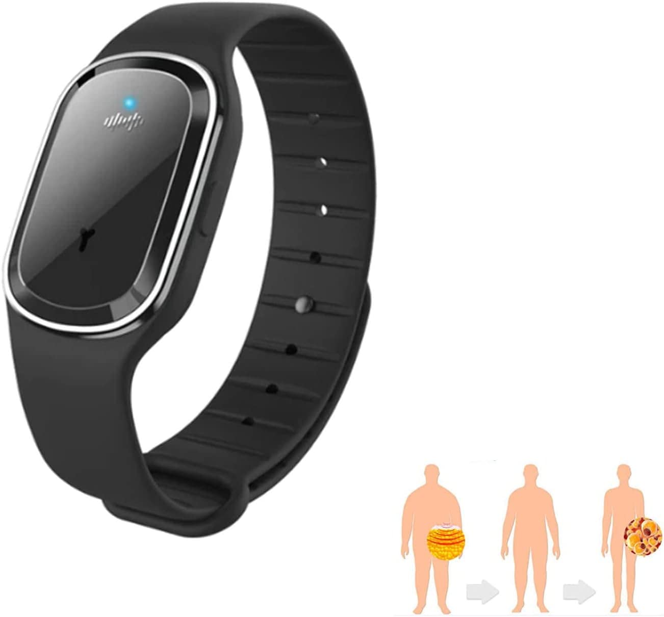 MALINK2022 New Ultrasonic Ultra-Tech Body Shape Wristband, Fitapro Ultrasonic Smart Watch, Ultrasonic Body Shape Wristband, Lymph Drainage Magnetic Bracelets for Women Men