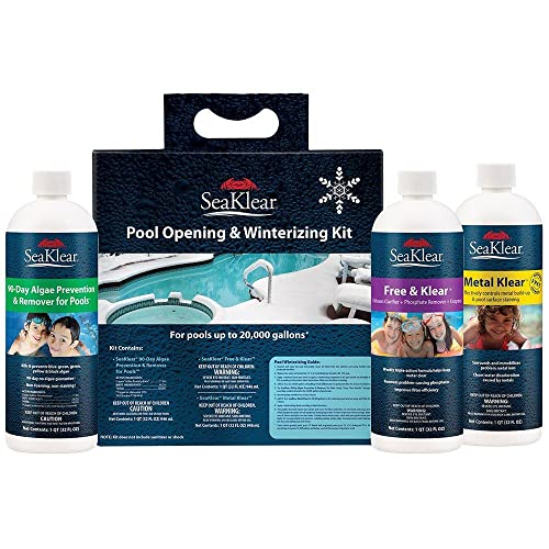 SeaKlear 90243SKR Opening & Winterizing Kit Pool Accessories