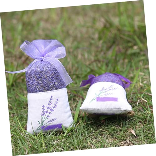 Bolsitas de saquillo de lavanda para decoración DIY 24pcs miniatura 7