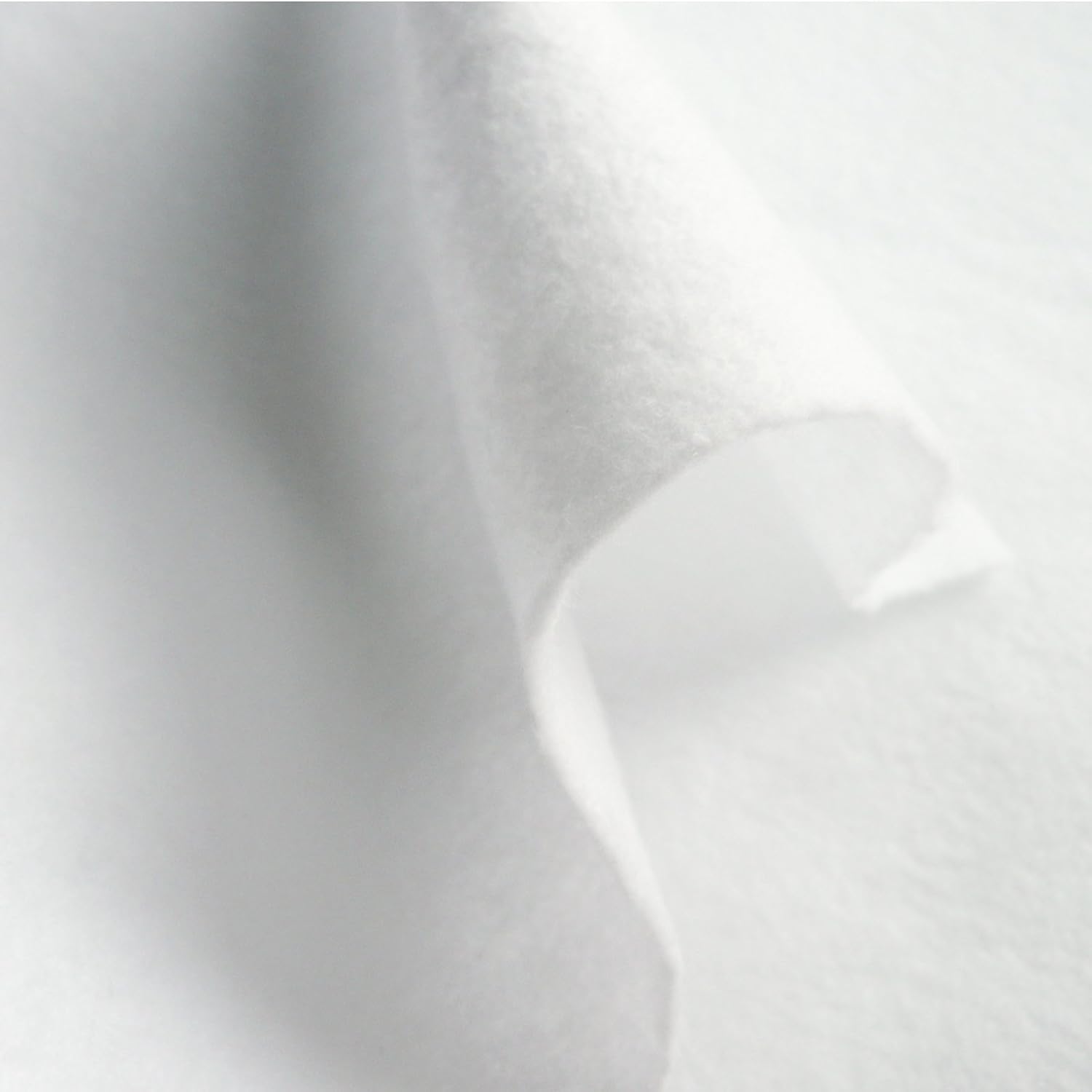 The Fabric Guys 3 Metre White Compressed Fleece Lightweight Wadding Quilting Soft Stabilizer 60cm Wide Precut Length