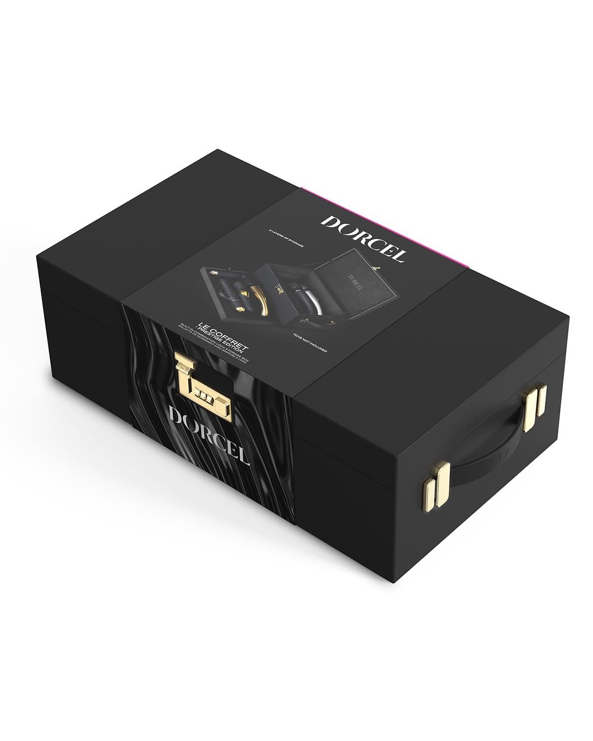Coffret de rangement de prestige - mallette sextoy - rangement intime - coffret sécurisé - boîte discrète - rangement Dorcel