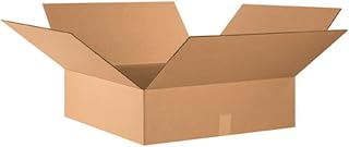 AVIDITI 24x24x7 Flat Corrugated Boxes, Flat, 24L x 24W x 7H, Pack of 10 | Shipping, Packaging, Moving, Storage Box for Home or Business, Strong Wholesale Bulk Boxes