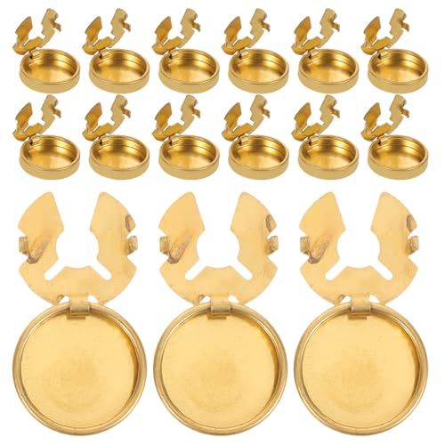 TEHAUX 15���� �V���c�{�^���J�o�[ 15mm | �V���c�A�u���E�X�A�^�L�V�[�h�p���^���J�t�X�{�^�� ??| DIY �ߗޑ��� �N���b�v�I�� ���f�B�[�X �����Y �r�W�l�X ���i��