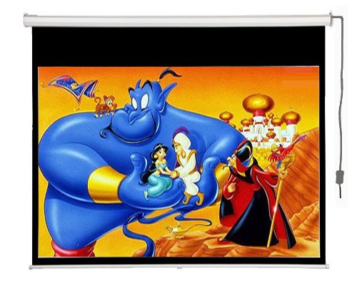 Maxstar Screens Premier 84" 4:3 Electric/Motorized Projector Screen with Remote Control