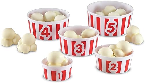 Juego para aprender a contar Learning Resources Smart Snacks, con palomitas de maíz