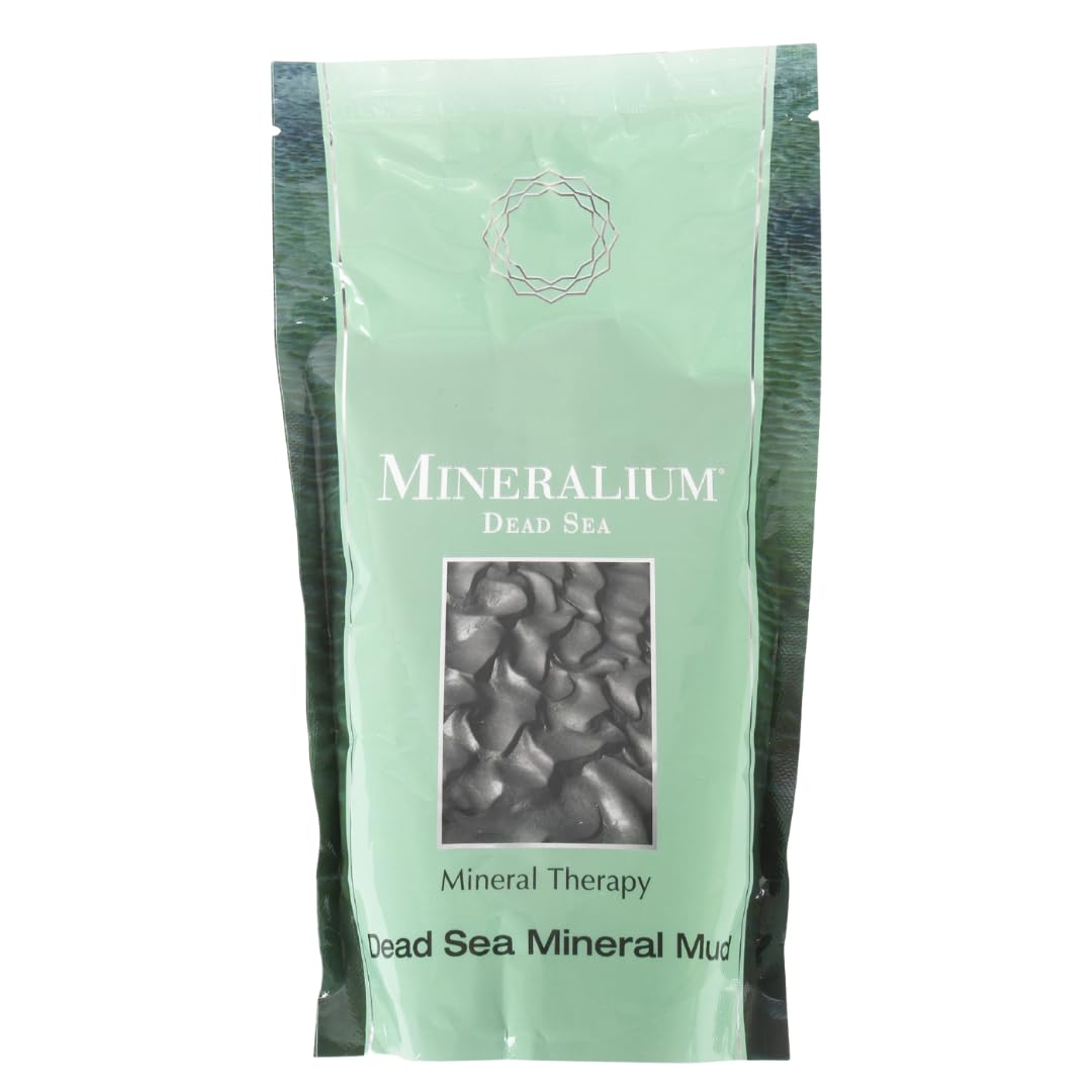 Fango Nero Purificante del Mar Morto Ricco di Minerali - Detossifica e Rivitalizza la Pelle - Magnesio, Potassio, Calcio - Senza Siliconi, Parabeni né Coloranti - 500ml