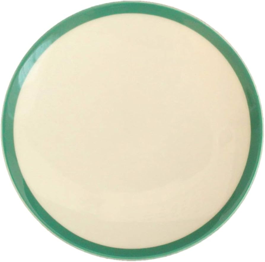 Amazon.co.jp: モスグリーン ラインプレート(洋食器 小皿 中皿 お皿 Amazon.co.jp: モスグリーン ラインプレート(洋食器 小皿 中皿 お皿