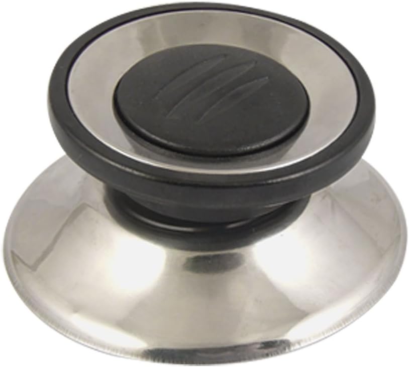 Cookware Parts Black Silver Tone Tempered Glass Pot Pan Lid