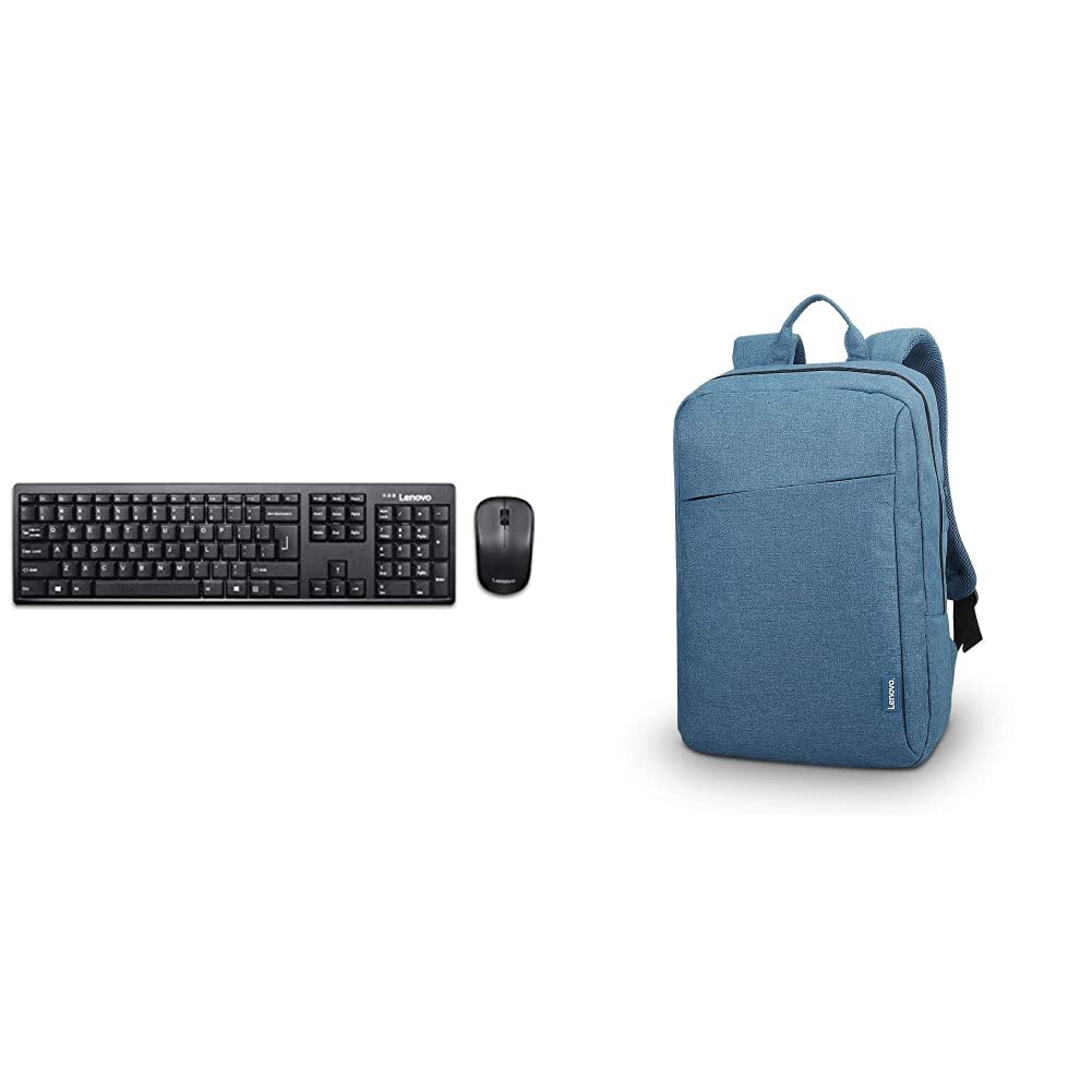 Amazon.in Buy Lenovo 100 Wireless Keyboard & Mouse Combo, Ambidextrous