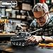 1:28 Tiger Heavy Tank Building Blocks Set for Adults, Compatible with Lego Military Vehicle, WW2 Army Tank Toys Historical Collection Model for Military Fans, Gifts for Teens Kids Boys 8-14 (1668 PCS)