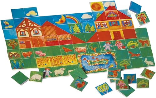 Varialand Juego de Fichas de Madera miniatura 3