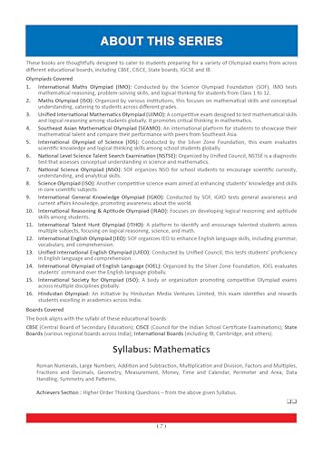 Image of Oswaal One For All Olympiads Class 4 Maths Prep-Guide Book | Chapter-wise Previous Years' Solved Papers | Questions for SOF IMO & Other Olympiad Exams 2026 | With Sample Practice Papers & Oswaal.AI