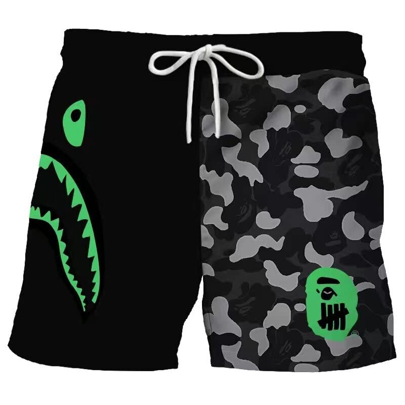 Shark Camo Unisex Pants Sport Pants Casual Shorts Beach Shorts Swimming Pants