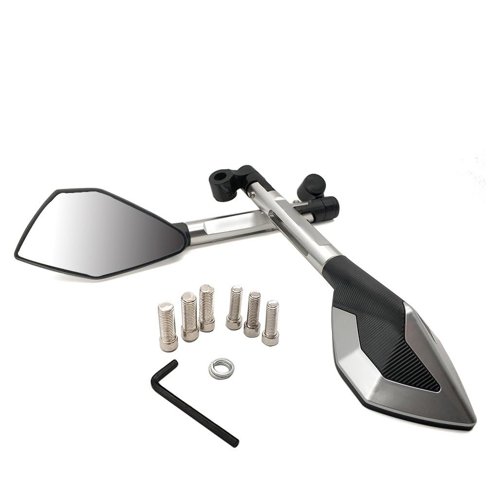 Espejos de moto para Kawasaki Ninja 650 y Z1000 ideales para rutas y curvas