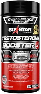 Testosterone Booster for Men | Six Star Pro Nutrition | Test Booster for Men | Extreme Strength + Enhances Training Performance + Scientifically Researched | Test Boost Supplement, 60 Pills