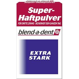 Blend-a-dent Super-Hechtpoeder, extra sterk, verpakking van 3 (3 x 50 g)