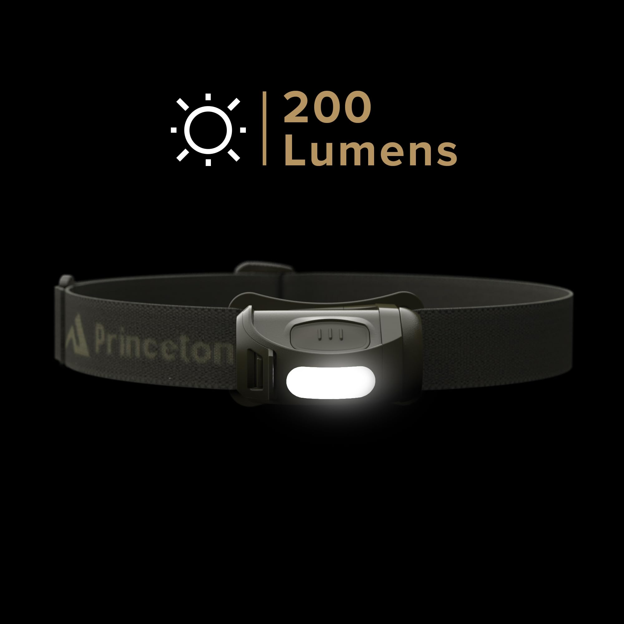 Princeton Tec Fred - Lampada Frontale (45 Lumen, Verde Oliva)