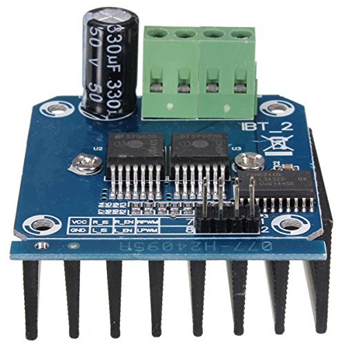 Image of Robocraze BTS7960B Bridge Motor Driver | 43A H-Bridge Motor Drive PWM For boards compatible with Arduino (Pack of 1)