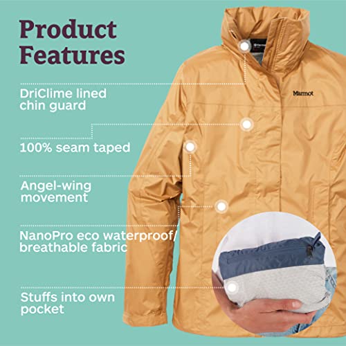 Image of MARMOT Women's PreCip Lightweight Waterproof Rain Jacket
