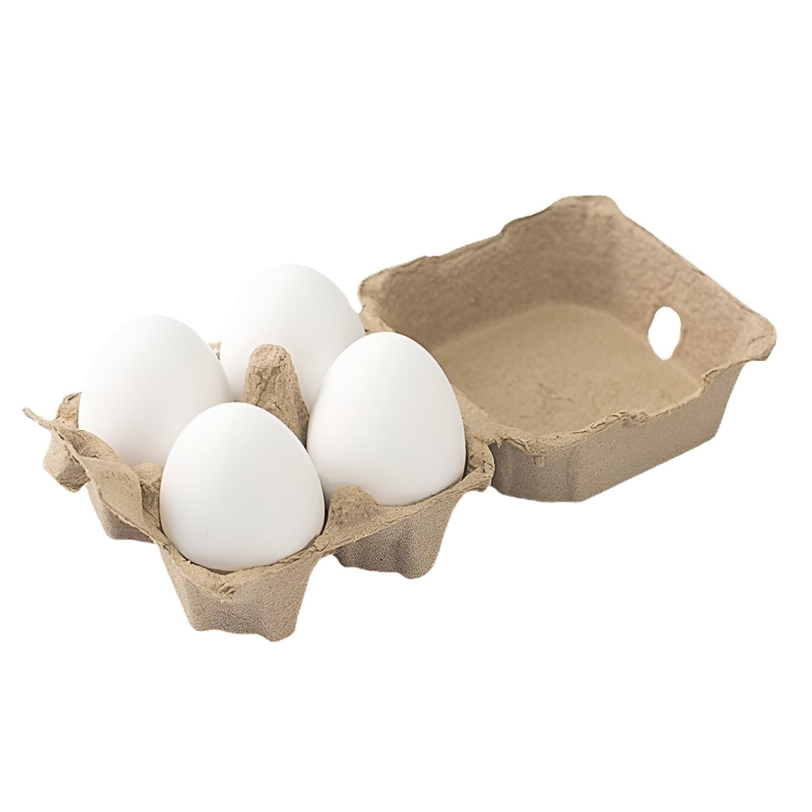 4 Pcs Egg-Shaped Diatomaceous Earth Fridge Odor Remover, Reusable Diatomite Fridge Deodorizer for Food Storage, Safe Refrigerator Odor Absorber Eliminator, Creative & Compact Moisture Absorption