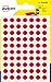 Avery España PSA08R - Pack de 490 gomets, color rojo
