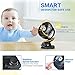 Battery Operated Clip Fan - 40 Hours Portable Mini Desk Fan with Rechargeable 4400mA Battery, USB Powered for Office Outdoor Travel (2019 Upgrade)